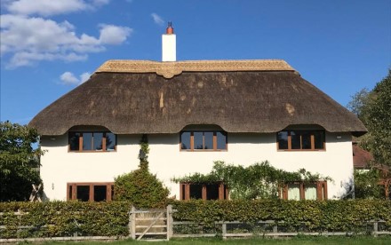Completed new ridge and refurb of existing roof